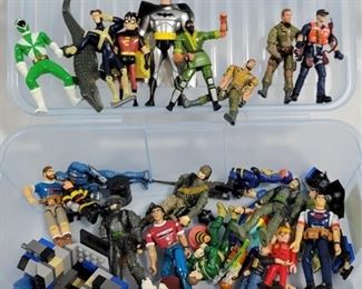 937 - Assorted Group lot of Action Figures
