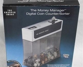 970 - Sharger Image Money Manager Coin Sorter
