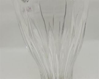 1021 - Gorham Germany crystal vase 10"

