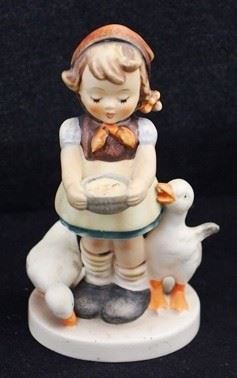 1161 - Hummel "Girl w/ Swans" 5" figurine
