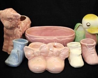1173 - Assorted vintage ceramic & pottery items
