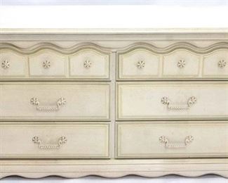 2013 - Vintage Kenlea Crafts white painted dresser 30 x 52 x 18
