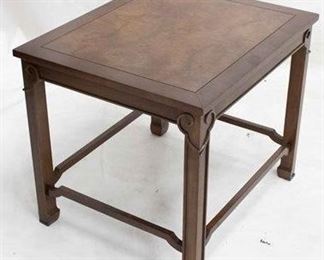 2217 - Kindel carved side table 22 1/2 x 26 1/2 x 22 1/2
