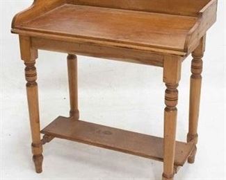 2222 - Early washstand with gallery 36 x 31 x 18 1/2
