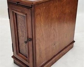 2281 - Butler Specialty inlaid side table with pull out 24 x 12 x 24
