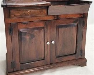2284 - Vintage wooden dry sink style cabinet 35 x 20 x 37 1/2
