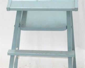2300 - Vintage painted high chair 28" tall
