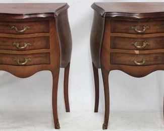 2307 - Matching pair French stands 31 x 22 1/2 x 12
