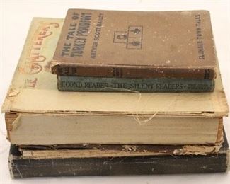 2413 - Group of vintage books as found condition
