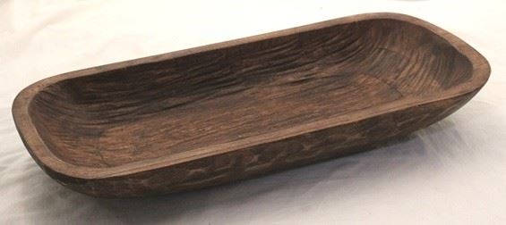 2426 - Wooden dough bowl 19 x 8 1/2
