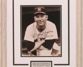 9009 - MICKEY MANTLE 16 X 19
