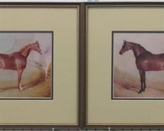 9025 - SET OF 2 STABLEMATES BY J.F. HERRING 16 X 14
