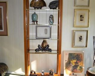 Thomasville Open Curio Shelf  (1) of two 