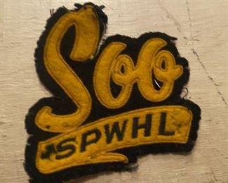 Vintage Soo Pee Wee Hockey League patch. 