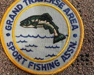 Grand Traverse Sport Fishing Association vintage large patch.