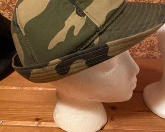 Camo hat with ear flaps 