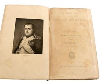 Antique Napoleon Bonaparte Book