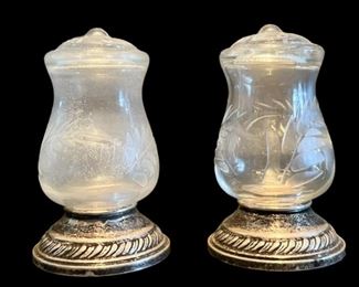 Crystal Sterling Shakers