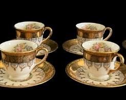 Homer Laughlin Cups and Saucers