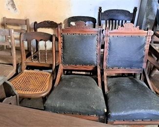 PR OF VICTORIAN SIDE CHAIRS