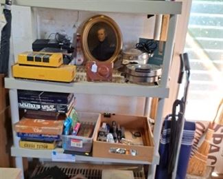 TWO VACUUM CLEANERS, VARIETY OF OTHER ITEMS