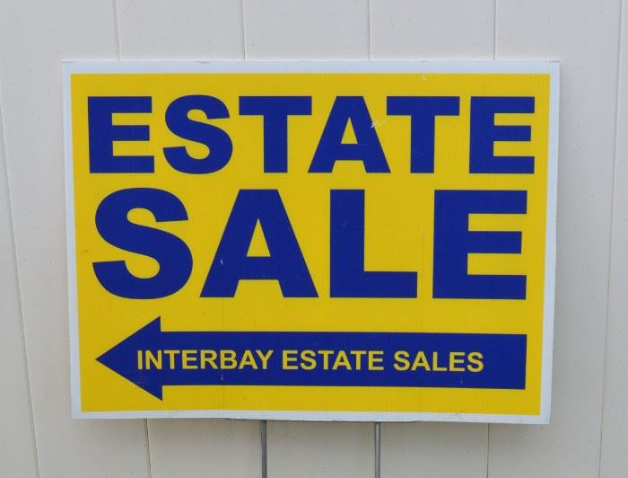 FOLLOW THESE SIGNS TO THE SALE