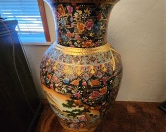 Large Japanese 5 foot high Urn or Vase....
