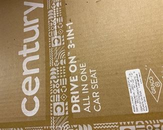 Century Drive On 3-in-1 Car seat new in box.