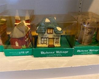 Dickens Village miniatures.