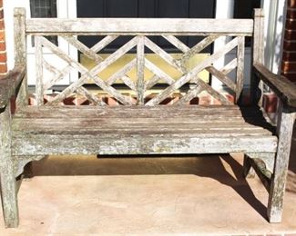 Kingsley - Bate teak bench.