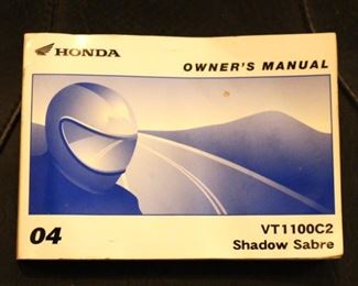 2004 Honda Shadow Sabre motorcycle 35,000 miles. Client hasn't driven it for some time and does not start. Unsure of cause. Sold AS-IS.