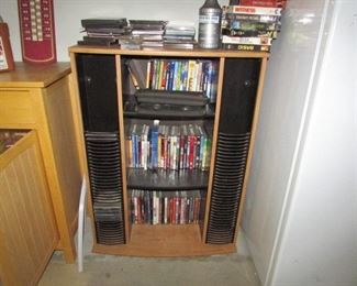 CDs and stand