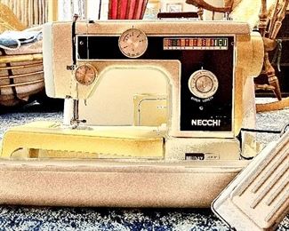 Necchi portable sewing machine