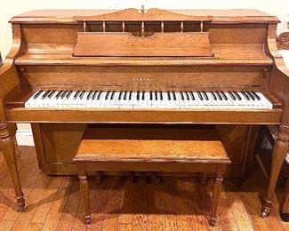 1969 Early American style Yamaha 43” console upright piano (located at a separate location) - $400 (firm)