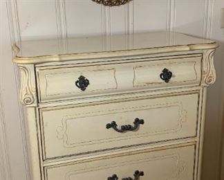 Vintage French Provencial chest 