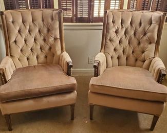 Vintage Tufted Chairs