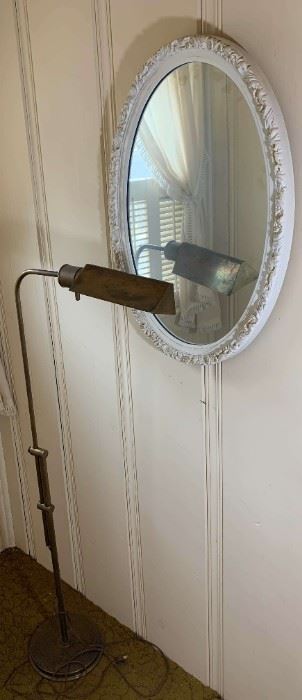 Vintage lighting and mirrors 