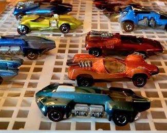 Hot Wheels red-line cars