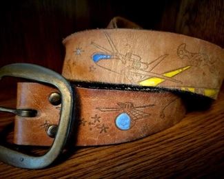 Vintage Star Wars Leather Belt
