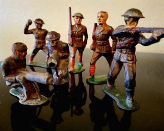 Antique Lead Soldiers