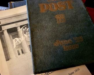 ca. 1920 BENSON TECH highschool annuals (year books!)