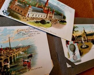 Lewis & Clark Exposition, set of postcards
