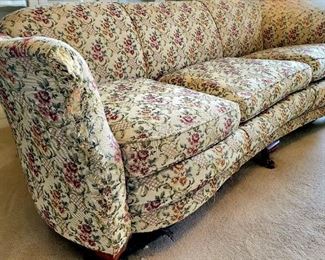 Our very as-is Vintage Shabby Chic Sofa!