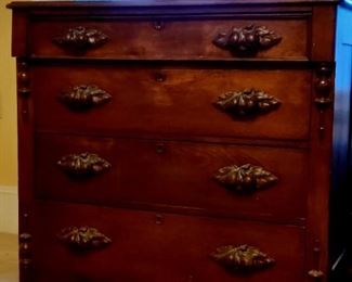 Antique Victorian 4-drwr Chest #56