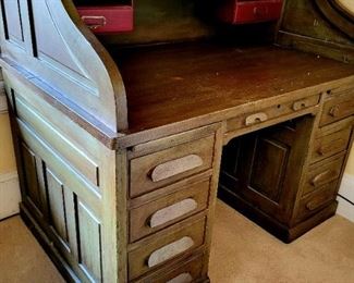 Vintage Roll Top Desk #50