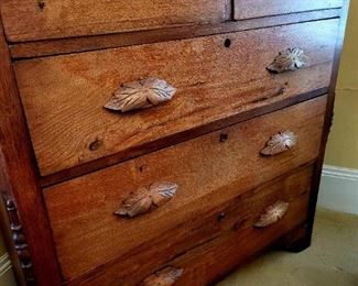 Antique 5Drwr Dresser $264 or bid #64