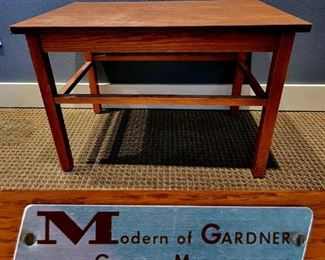 Oak Occassional Table by MODERN OF GARDNER $65 or bid #19