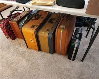 vintage luggage