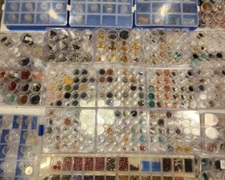We have a huge collection of jewelry making supplies that will be sold to the highest bidder. Semi-precious stones, beads, findings. Sterling silver, bronze and gold filled findings.