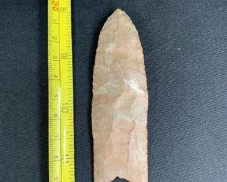 3.5" Tall Clovis Point Native American Artifact